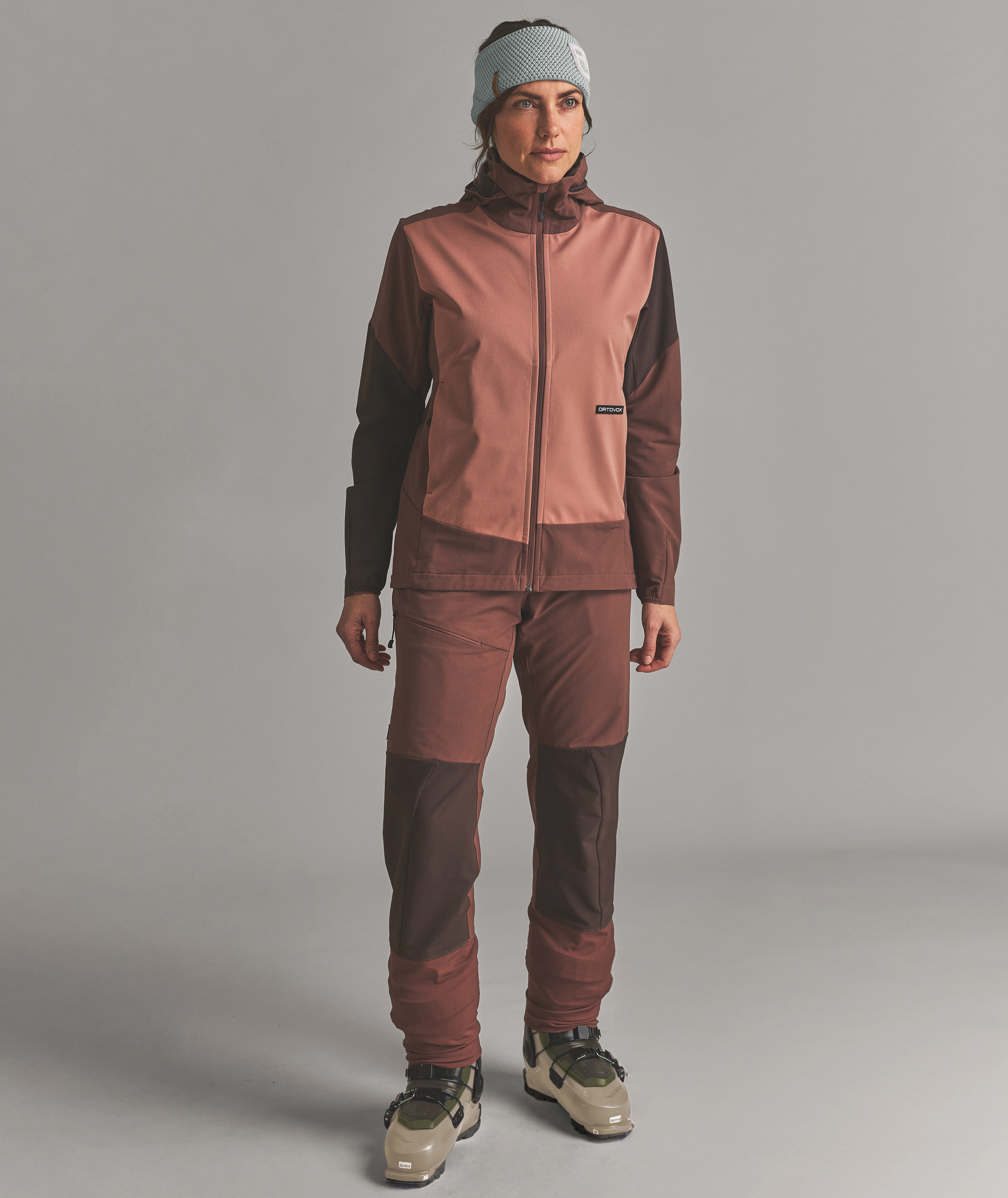 ROCK’N'WOOL HEADBAND windbreaker, jacket, two-tone, softshell, headband