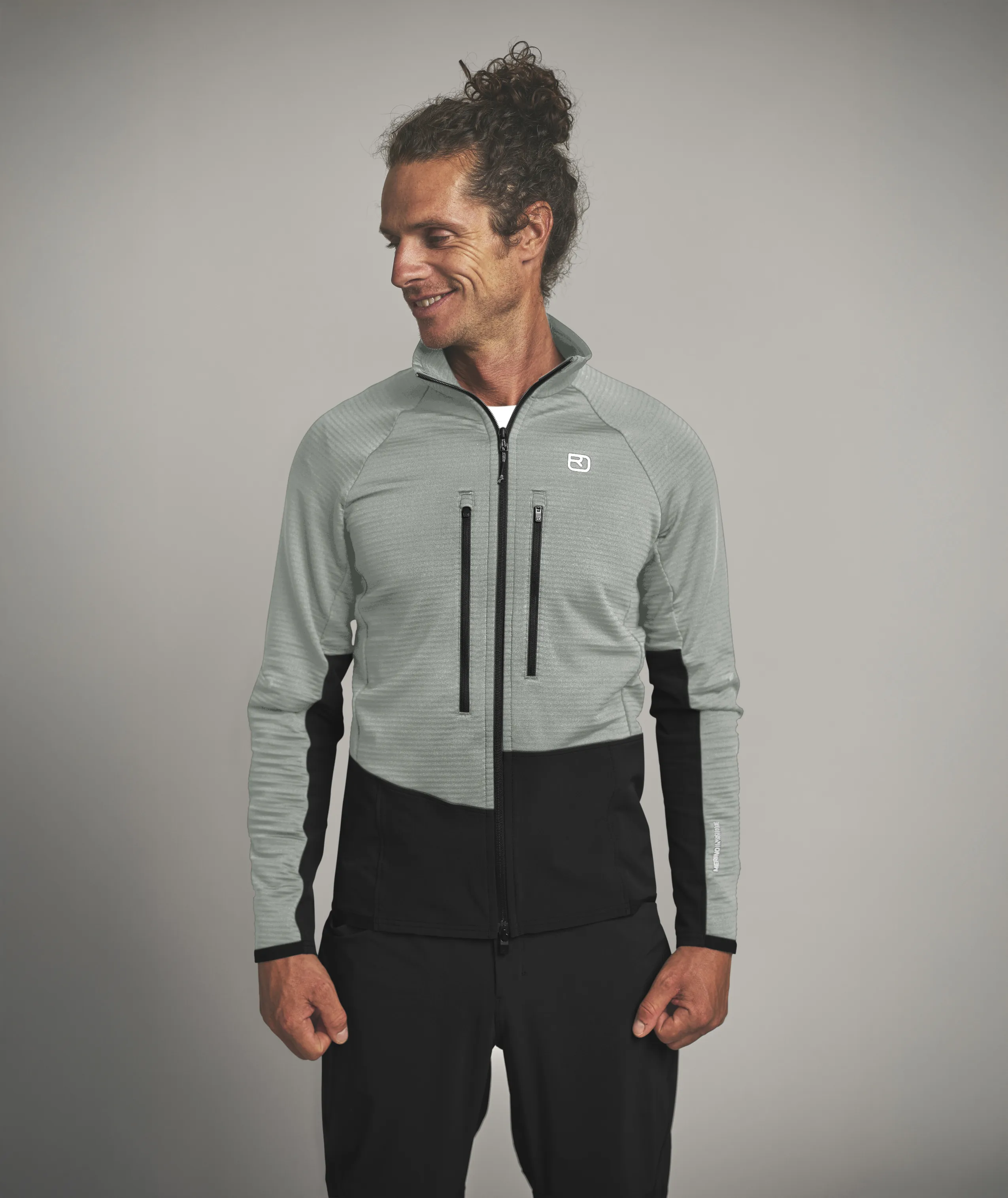 87313-63101-FLEECE_RIB_JACKET_M-D-02.jpg 87313-63101-FLEECE_RIB_JACKET_M-D-02.jpg, jacket, softshell, zipper, pockets, gray-black