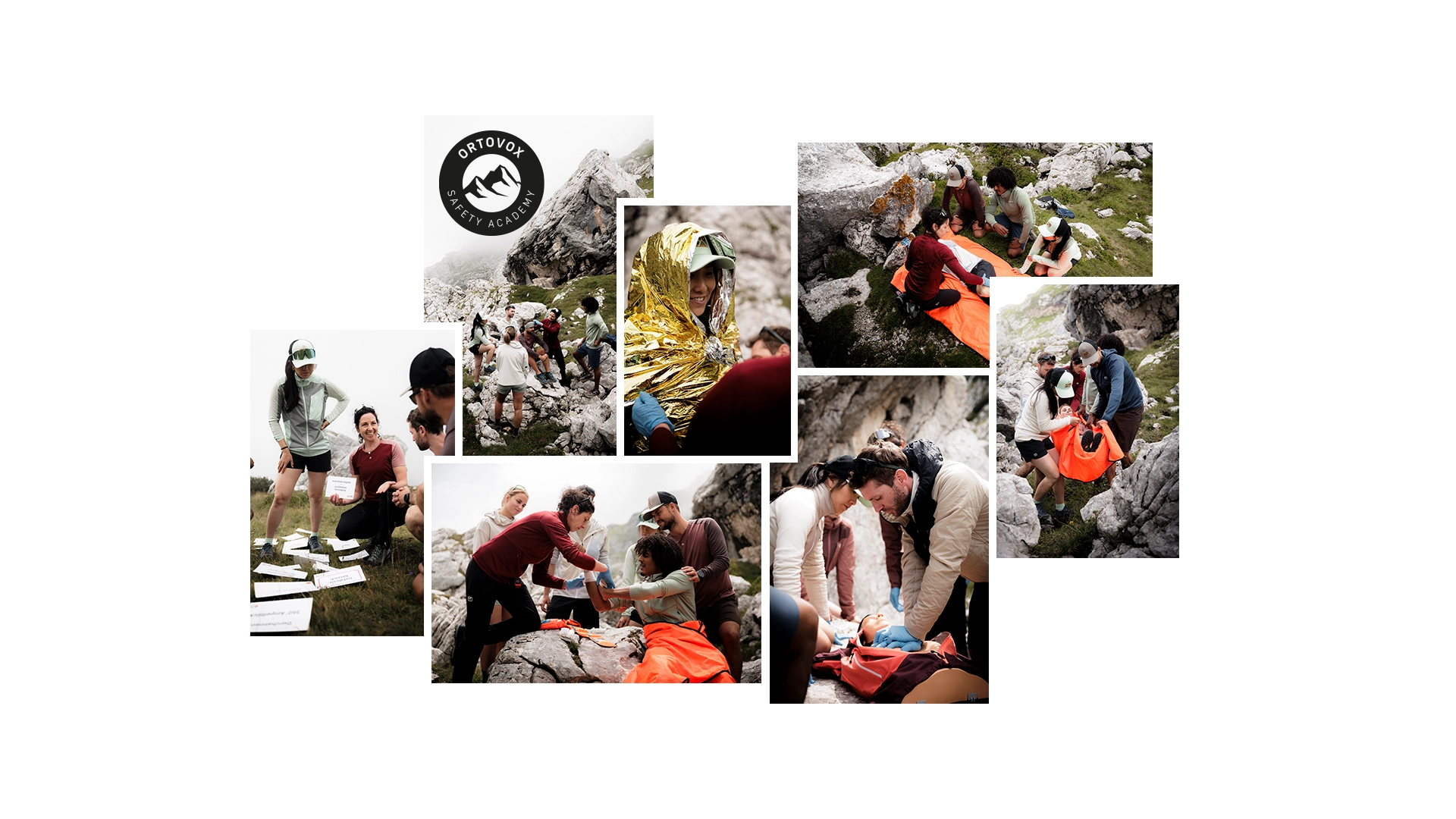 outdoor, hiking, group, field gear, emergency blanket