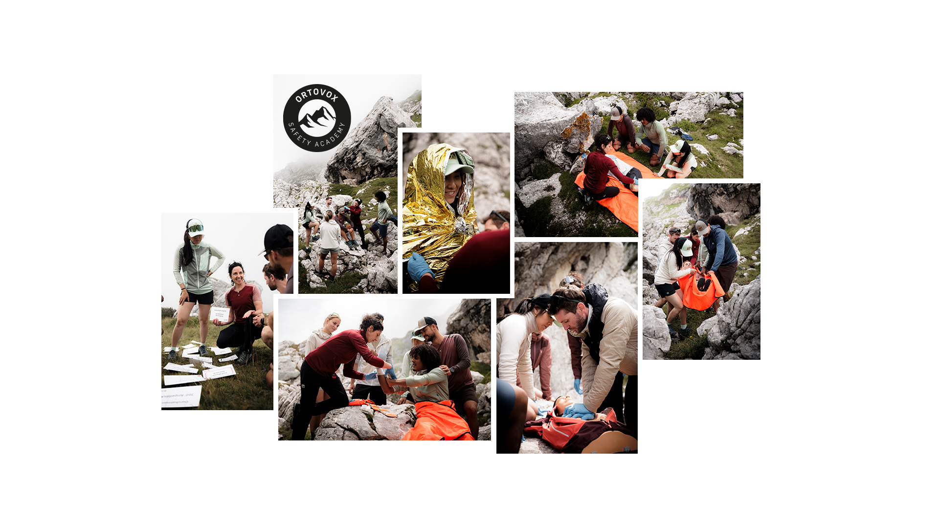 outdoor, hiking, group, field gear, emergency blanket