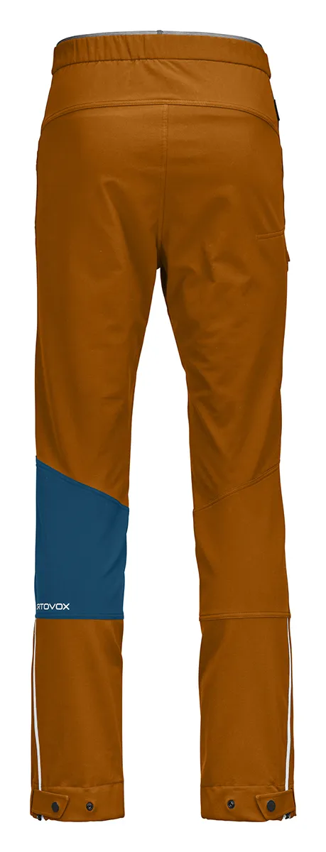 COL BECCHEI PANTS M Clothing, Pants, Shorts, Clothing, Pants, Shorts, pants, snow pants, binding straps, orange-brown, reinforced knee