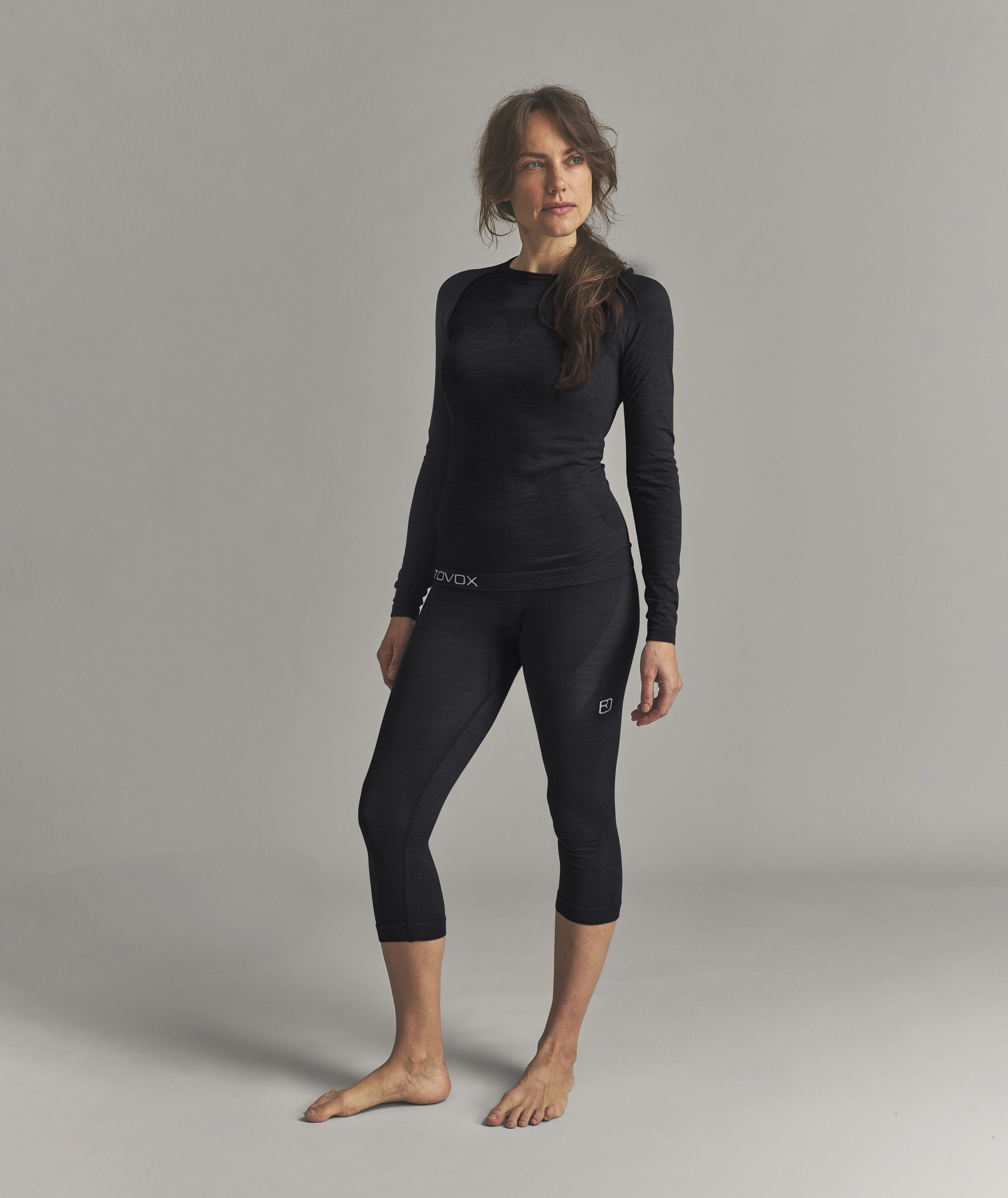 120 COMP LIGHT SHORT PANTS W activewear, longsleeve, leggings, navy, stretch