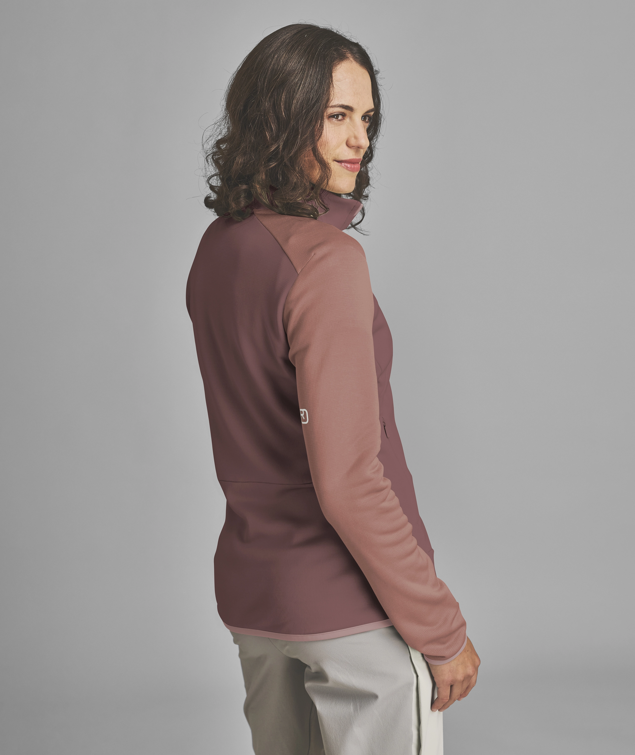 FLEECE LIGHT JACKET W jacket, fleece
