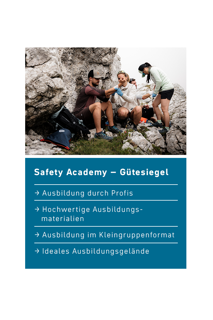 outdoor, group of people, hiking, rocky terrain, safety training banner