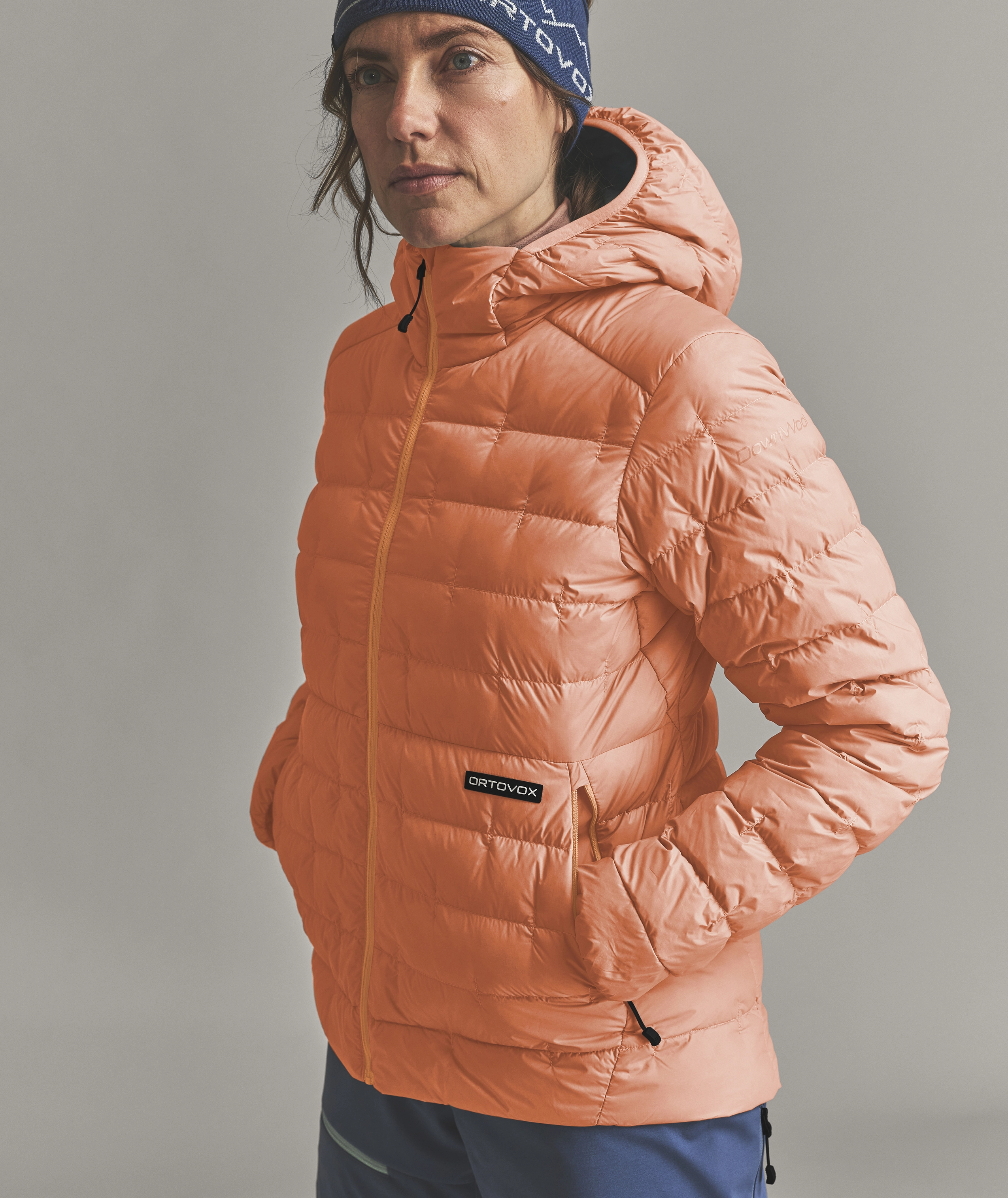 DOWNWOOL 180 HOODED JACKET W DOWNWOOL 180 HOODED JACKET W