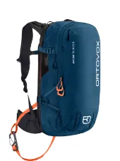 backpack, hiking pack, blue backpack, adjustable straps, orange cord