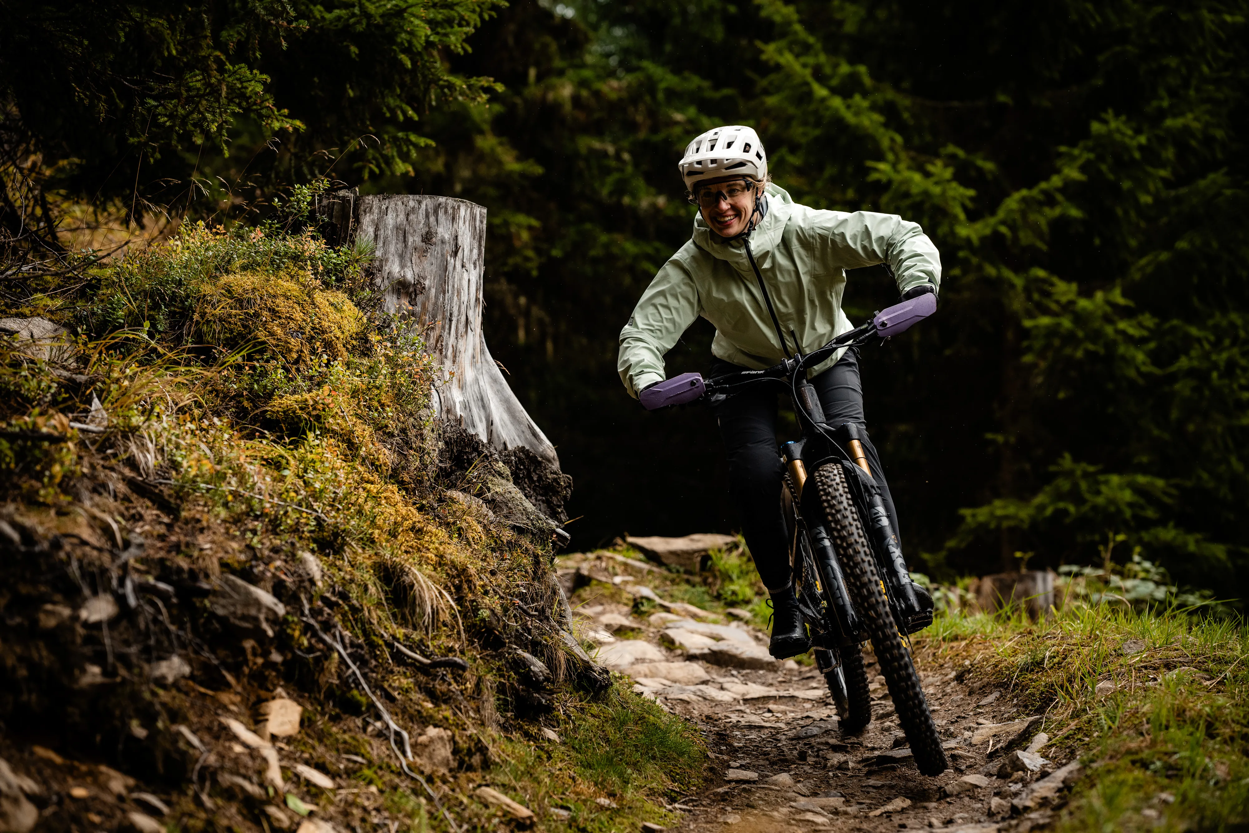 cycling, mountain bike, mountain trail, helmet, gloves, mountain bike, bicycle, helmet, gloves, forest trail