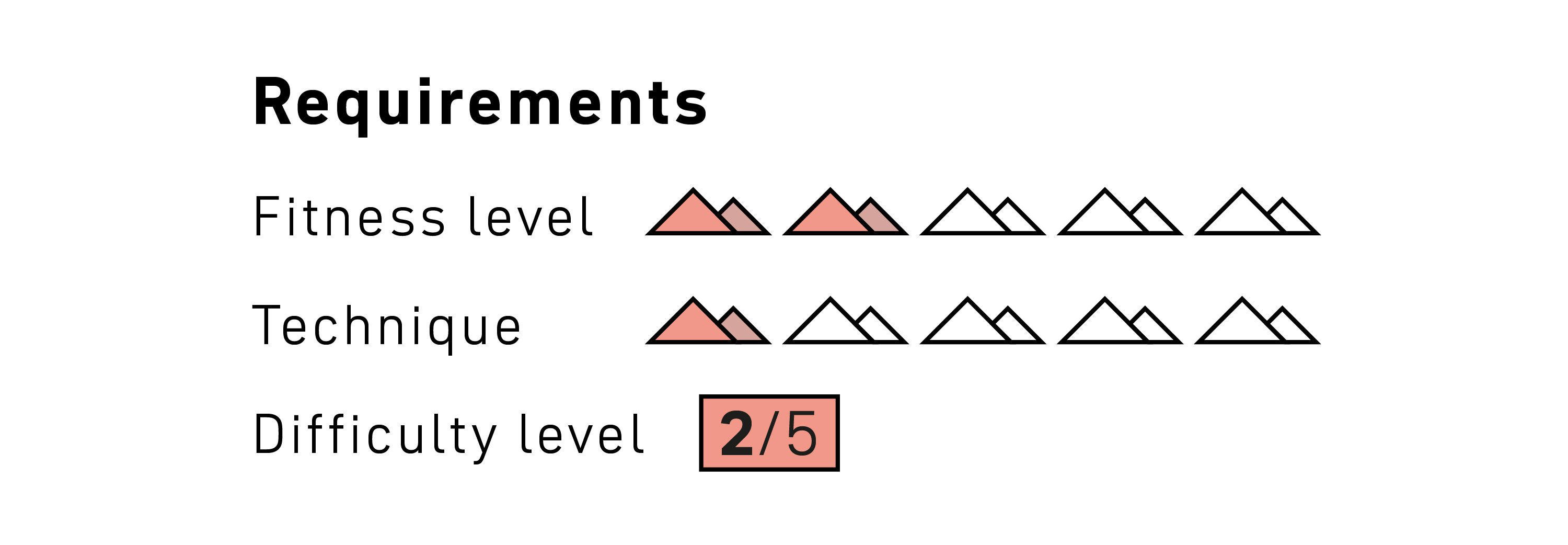 mountain, peaks, red triangles, silhouette, poster design