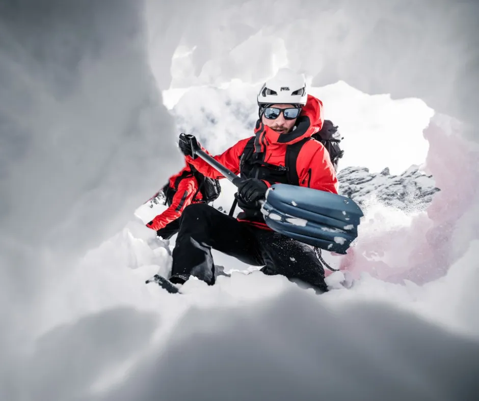 snow, ice, mountain, snowshoe, gear