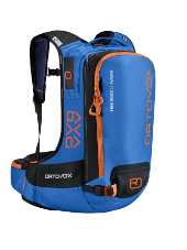 AVABAG Freerider hydration pack, backpack, blue orange, street running, adjustable strap