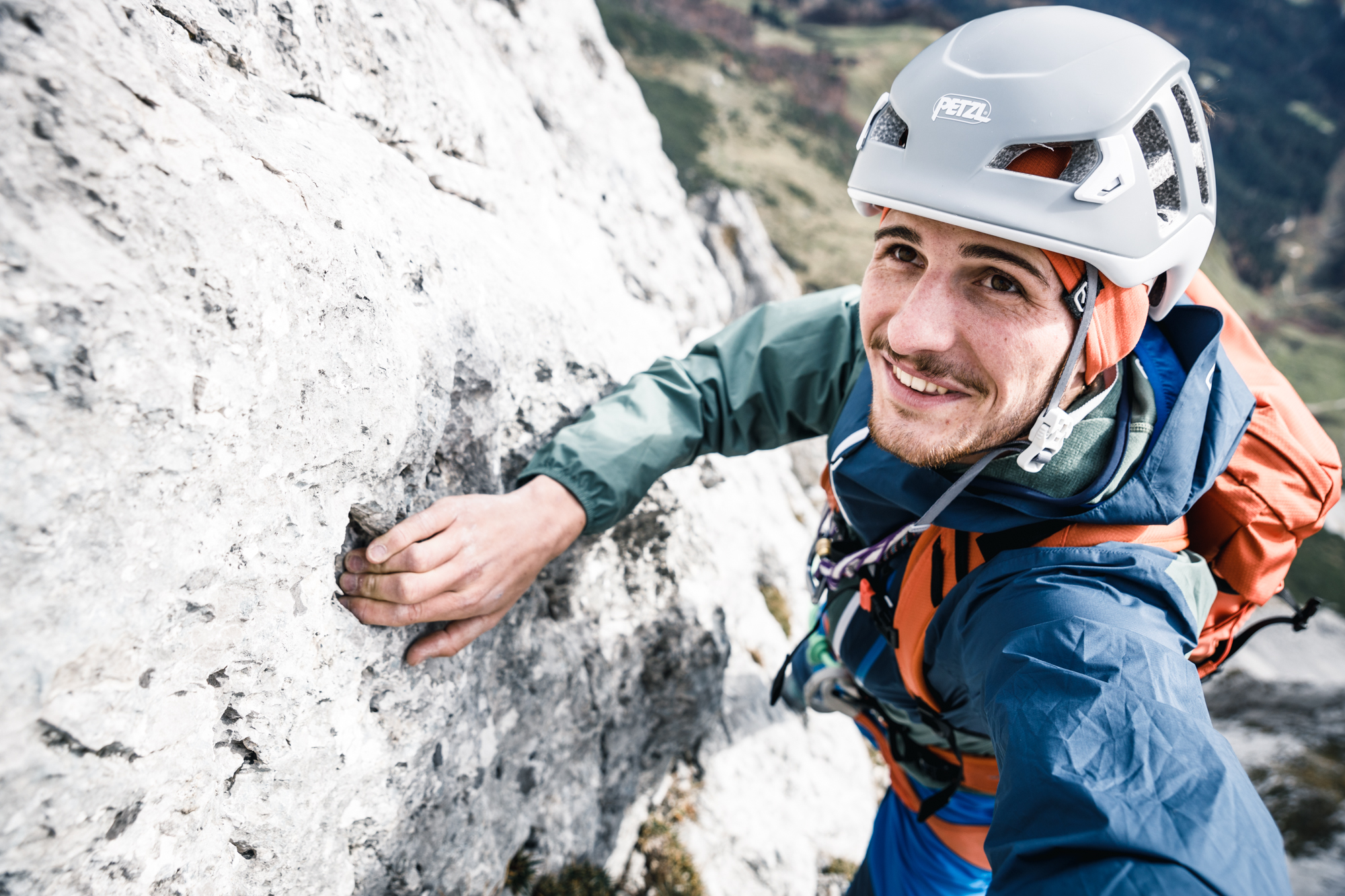 Outdoors, Helmet, Adult, Man, Person