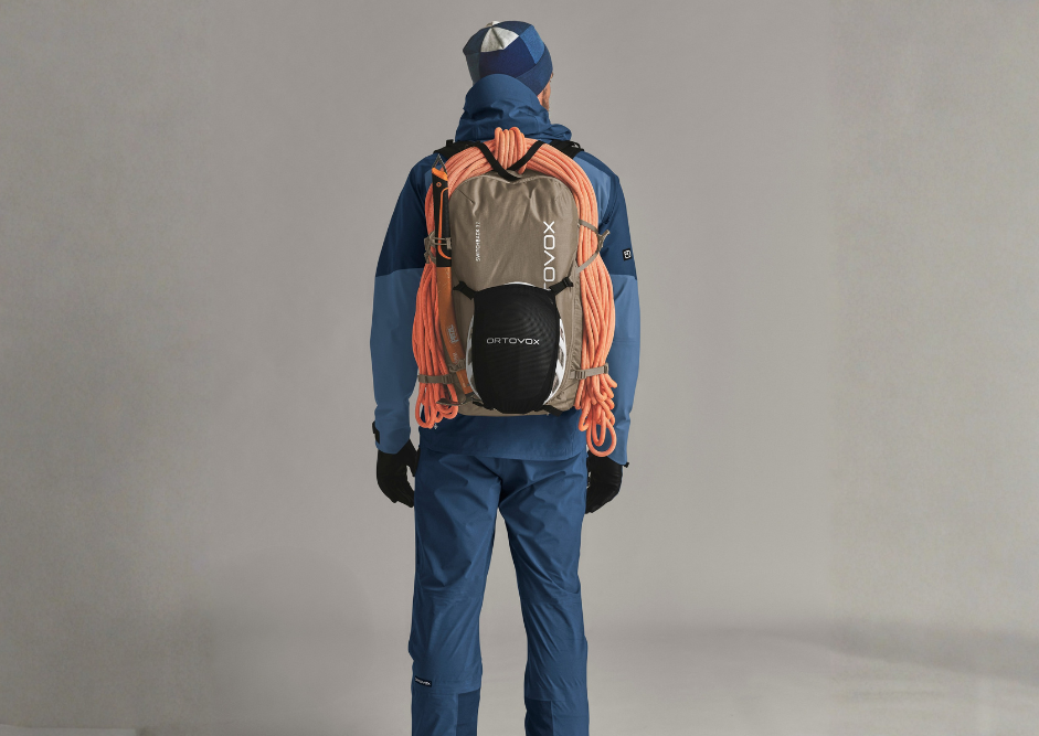 ORTOVOX_Startseite_Teaser_Backpacks backpack, hiking, rope, climbing, outdoor