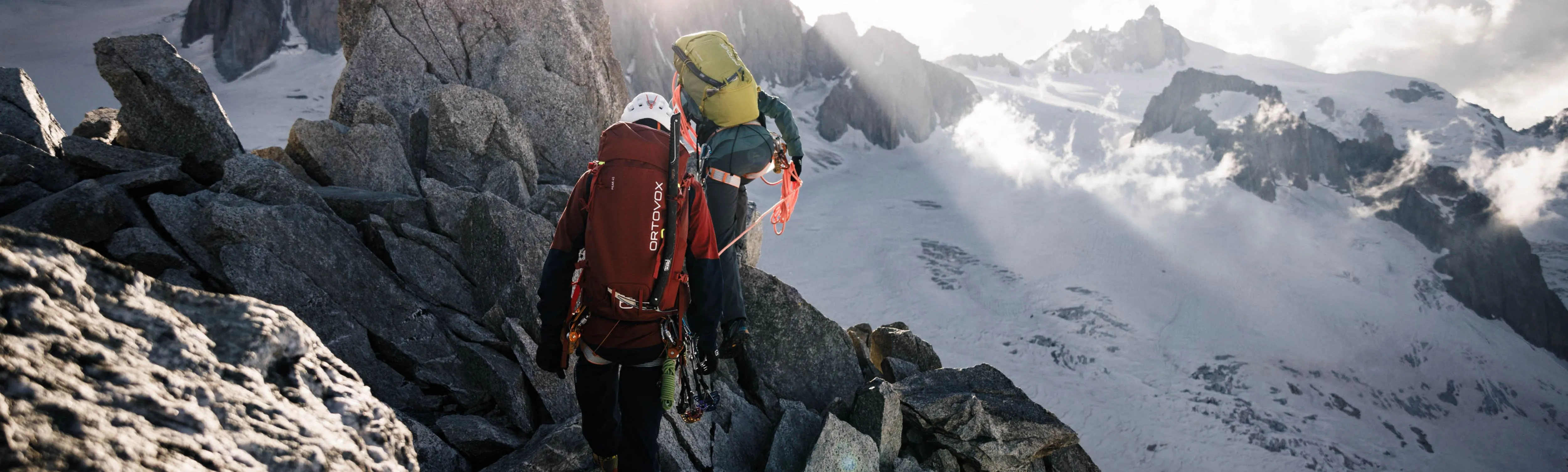 High alpine tour backpacks