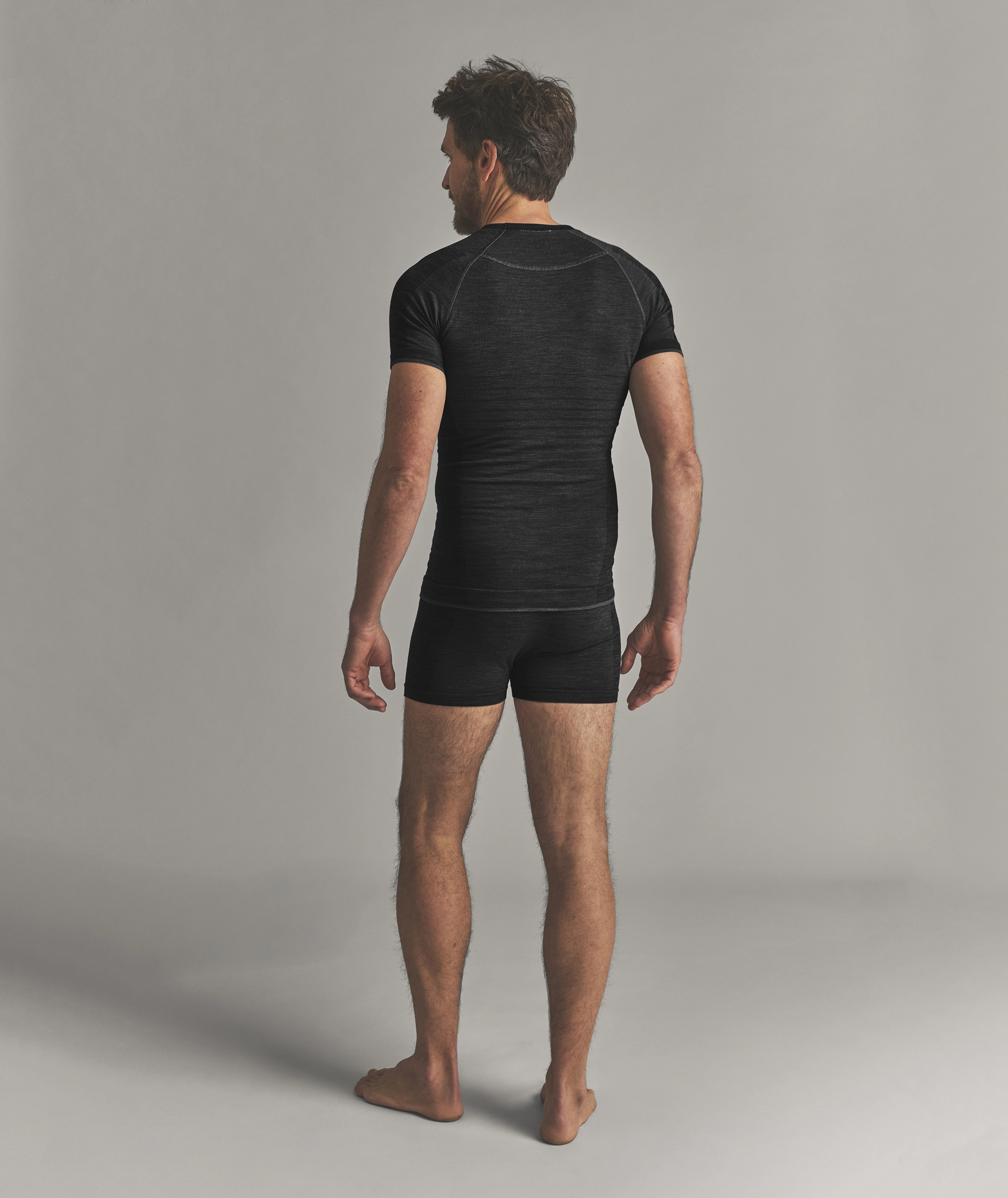 230 COMPETITION BOXER M man, underwear, black, shorts, baselayer