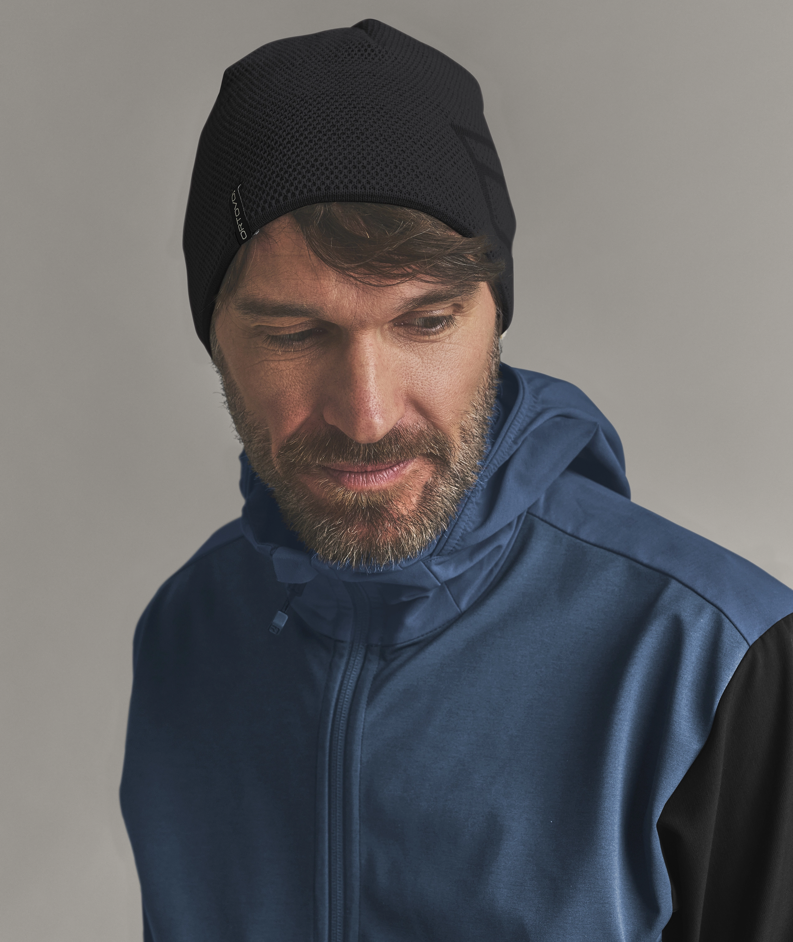 ROCK’N'WOOL BEANIE headwear, beanie, knit cap, black, mesh