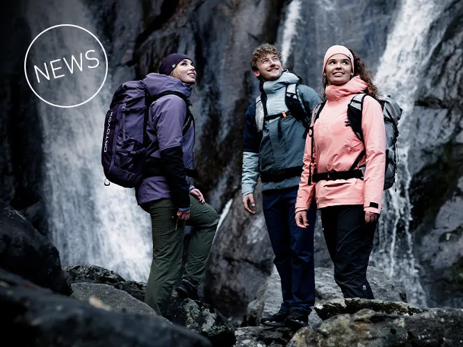 Hiking, Person, Coat, Bag, Backpack