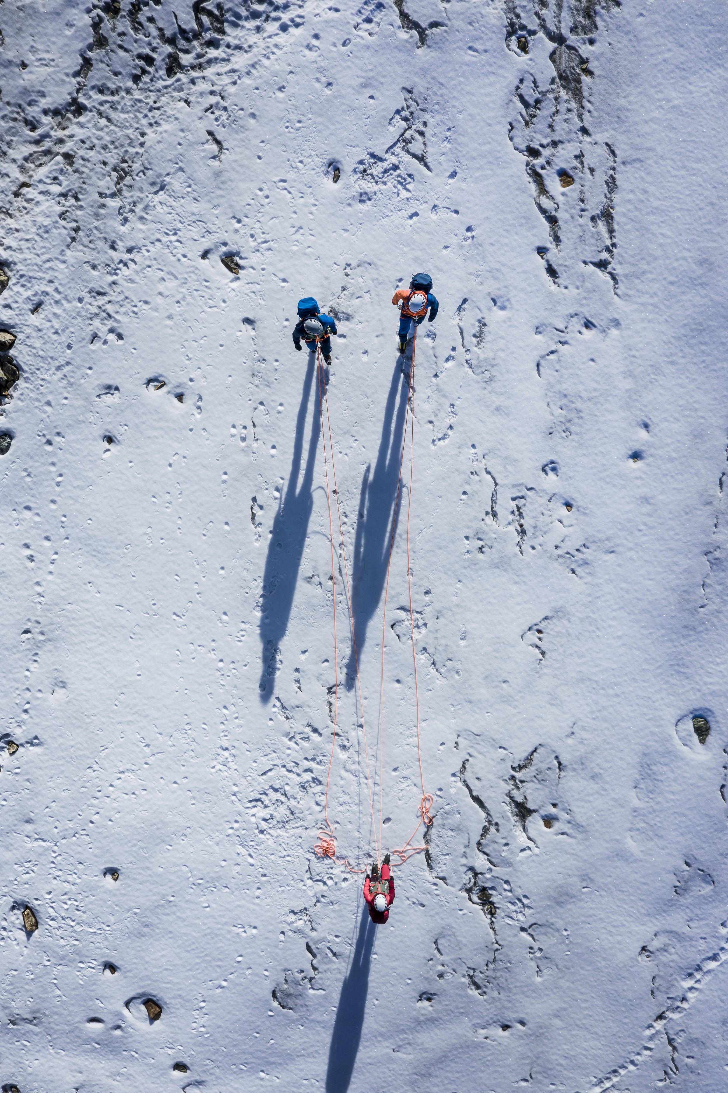 Ziehharmonikamethode Gletscher