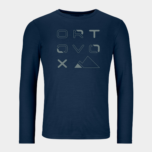 185 MERINO BRAND OUTLINE LS M