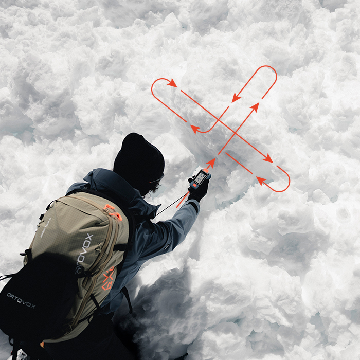FEINSUCHE – AN DER SCHNEEOBERFLÄCHE